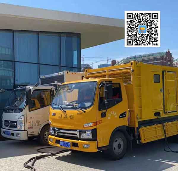 双塔出租发电车